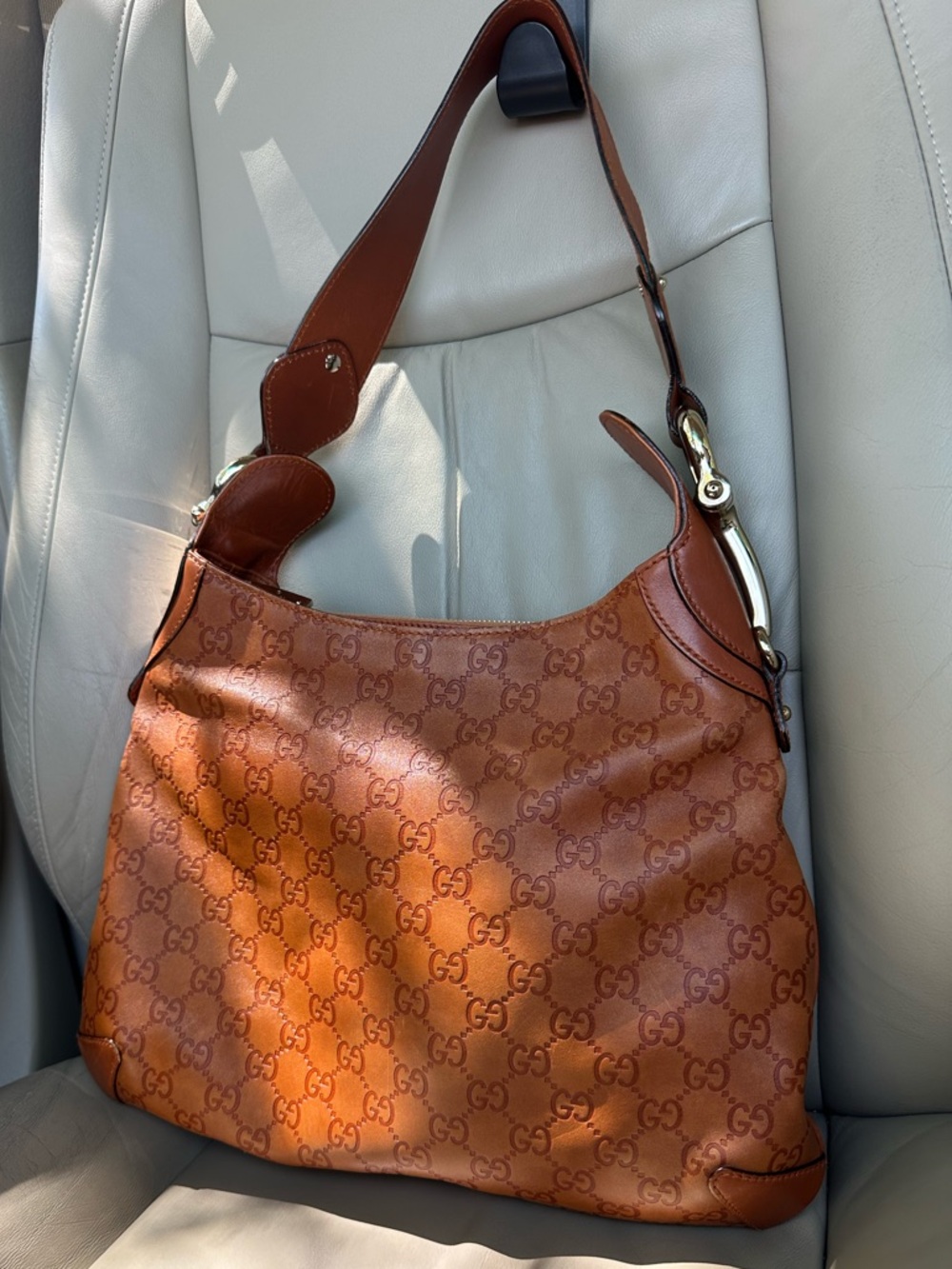Authentic Vintage Gucci Hasler Horsebit Hobo
